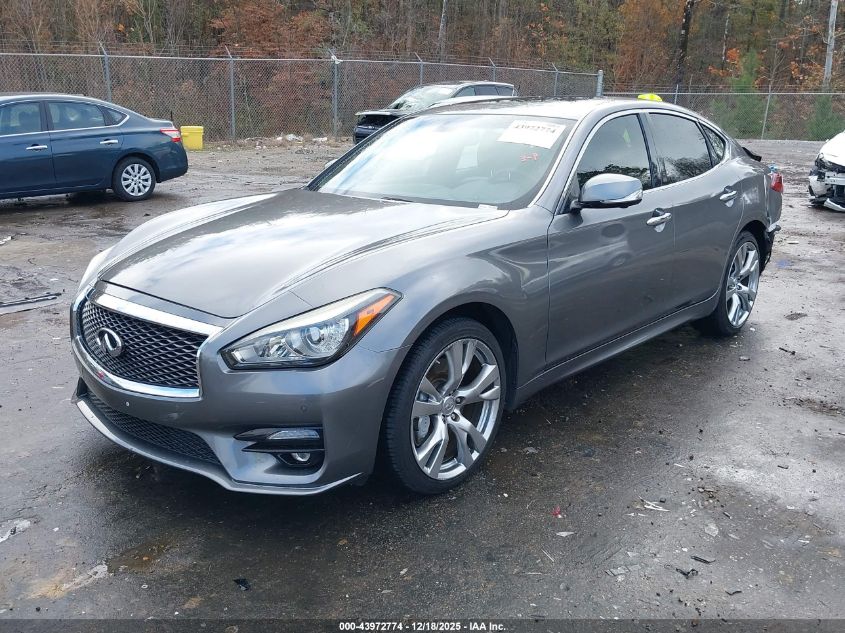 2015 Infiniti Q70 3.7 VIN: JN1BY1APXFM542603 Lot: 43972774
