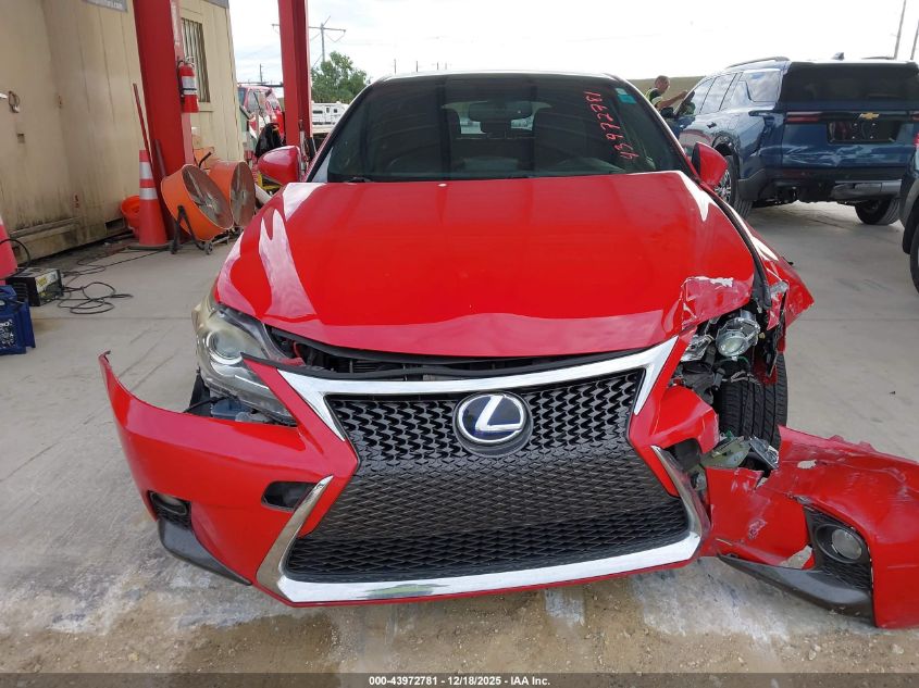 2016 Lexus Ct 200H VIN: JTHKD5BH8G2251343 Lot: 43972781