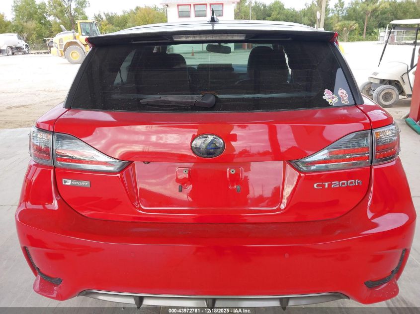 2016 Lexus Ct 200H VIN: JTHKD5BH8G2251343 Lot: 43972781