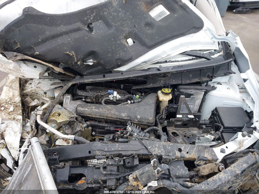 2017 Nissan Rogue Sv VIN: KNMAT2MT5HP591974 Lot: 43972783