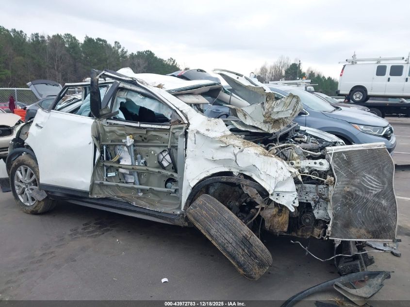 2017 Nissan Rogue Sv VIN: KNMAT2MT5HP591974 Lot: 43972783