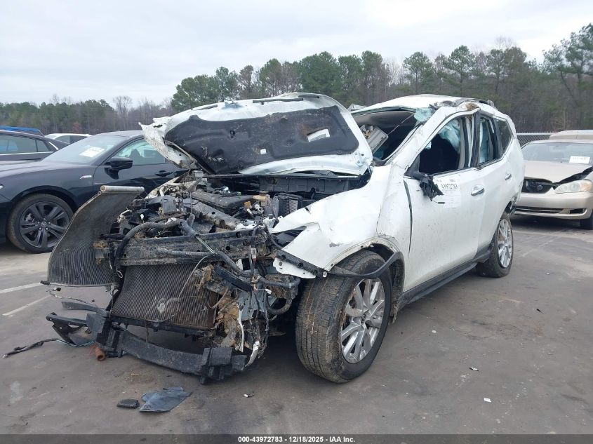 2017 Nissan Rogue Sv VIN: KNMAT2MT5HP591974 Lot: 43972783