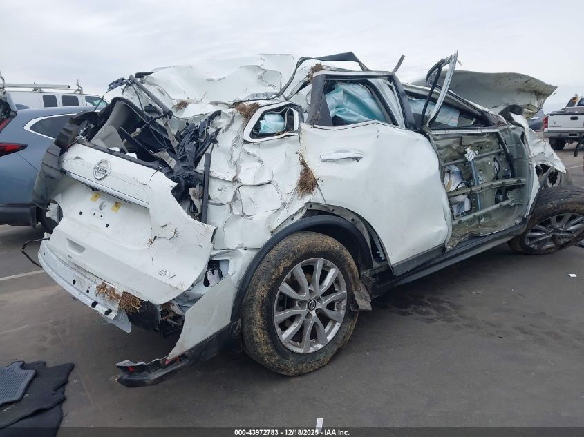 2017 Nissan Rogue Sv VIN: KNMAT2MT5HP591974 Lot: 43972783