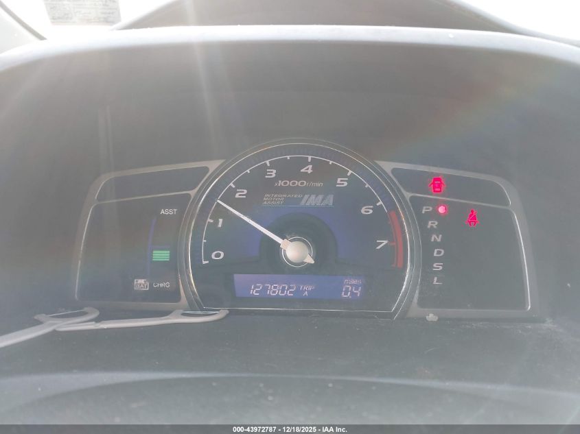 2007 Honda Civic Hybrid VIN: JHMFA36277S029896 Lot: 43972787