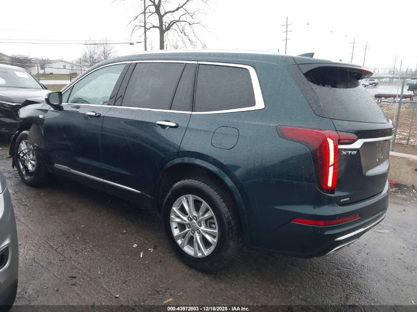 2025 Cadillac Xt6 Awd Luxury VIN: 1GYKPBR42SZ128397 Lot: 43972803