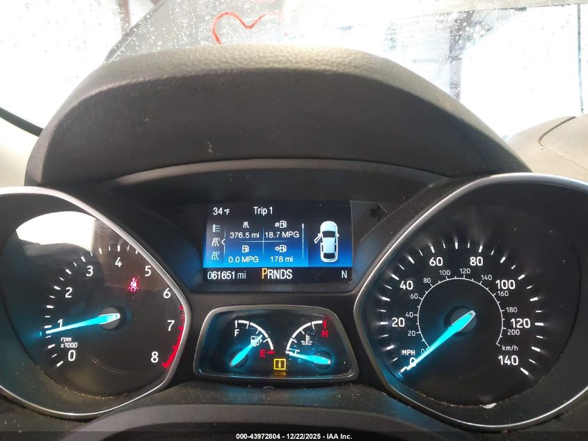 2019 Ford Escape S VIN: 1FMCU0F76KUA87299 Lot: 43972804