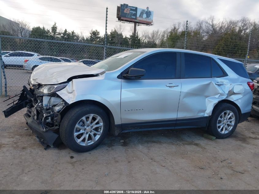 2021 Chevrolet Equinox Fwd Ls VIN: 3GNAXHEV8MS114255 Lot: 43972806