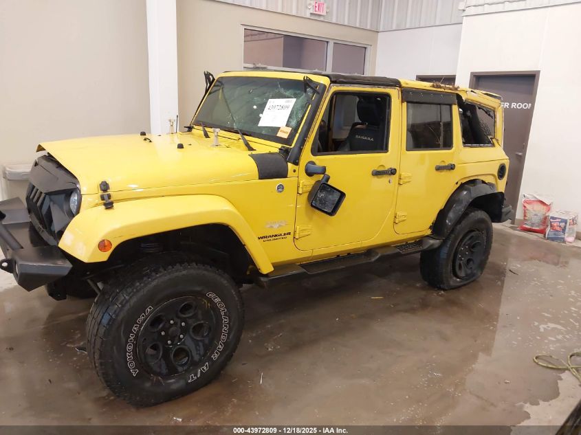 2015 Jeep Wrangler Unlimited Sahara VIN: 1C4BJWEG6FL552415 Lot: 43972809