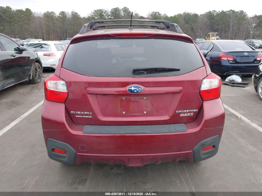 2016 Subaru Crosstrek 2.0I Premium VIN: JF2GPABCXG8329163 Lot: 43972811