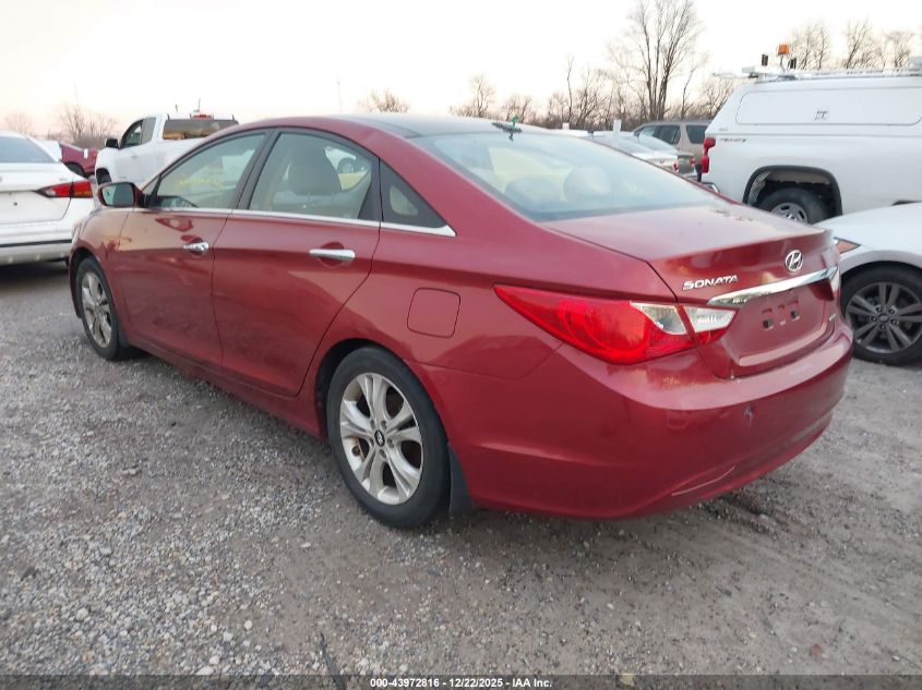 2012 Hyundai Sonata Limited VIN: 5NPEC4AC4CH357928 Lot: 43972816