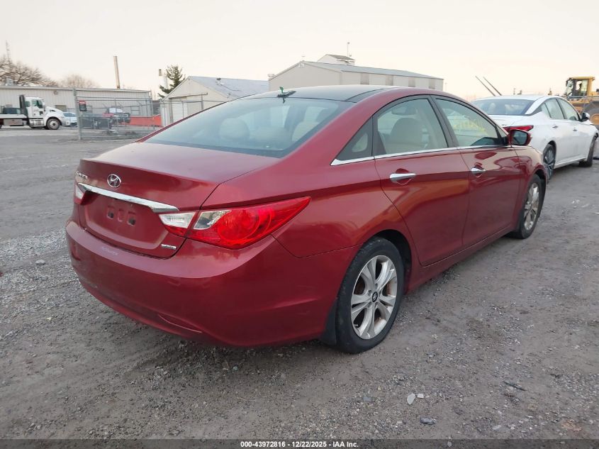 2012 Hyundai Sonata Limited VIN: 5NPEC4AC4CH357928 Lot: 43972816