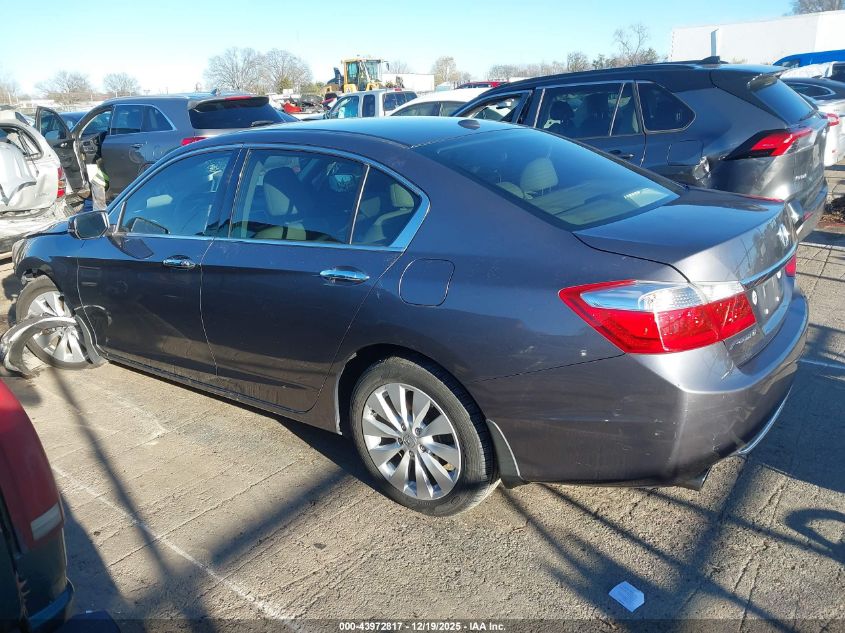 2014 Honda Accord Ex-L V-6 VIN: 1HGCR3F82EA007813 Lot: 43972817