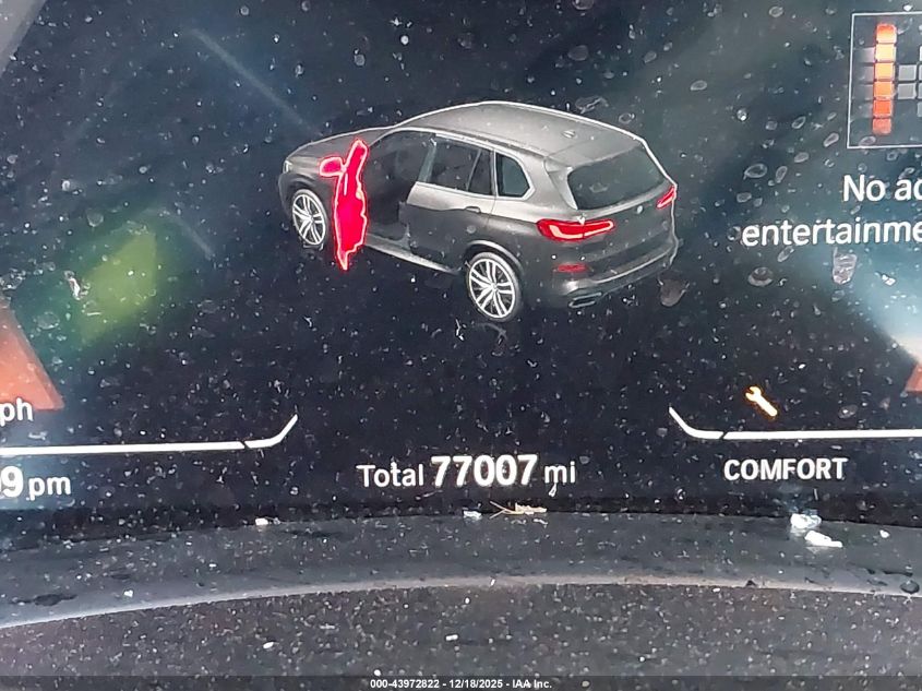 2022 BMW X5 xDrive40I VIN: 5UXCR6C0XN9L07601 Lot: 43972822