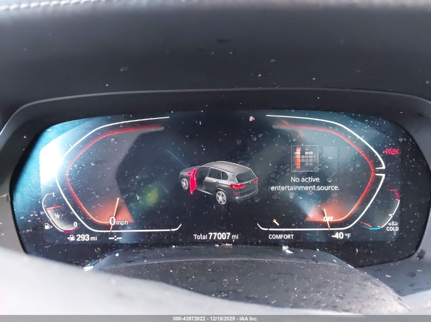 2022 BMW X5 xDrive40I VIN: 5UXCR6C0XN9L07601 Lot: 43972822