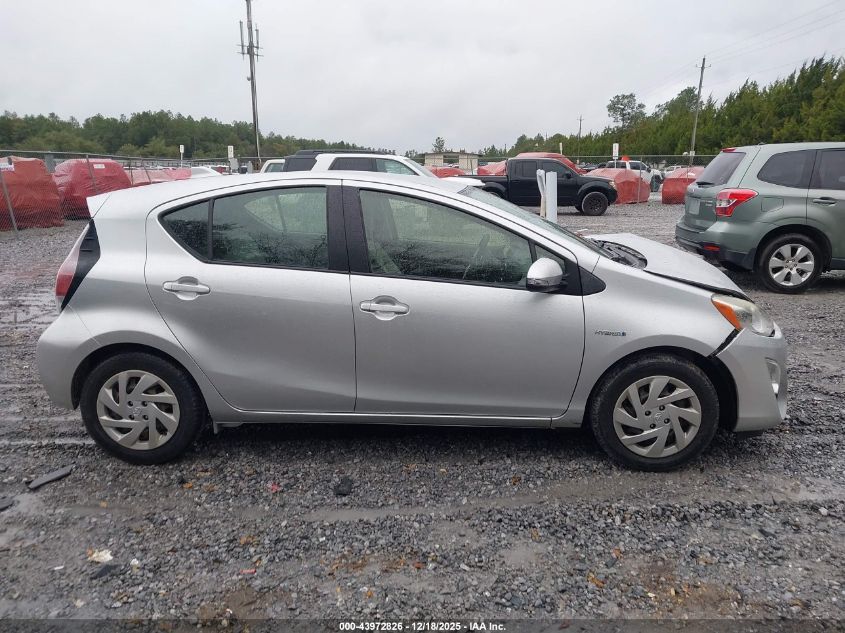 2015 Toyota Prius C One VIN: JTDKDTB37F1095794 Lot: 43972826