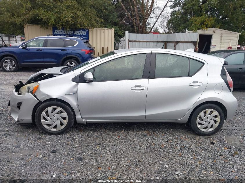 2015 Toyota Prius C One VIN: JTDKDTB37F1095794 Lot: 43972826