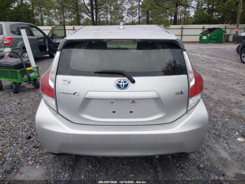 2015 Toyota Prius C One VIN: JTDKDTB37F1095794 Lot: 43972826