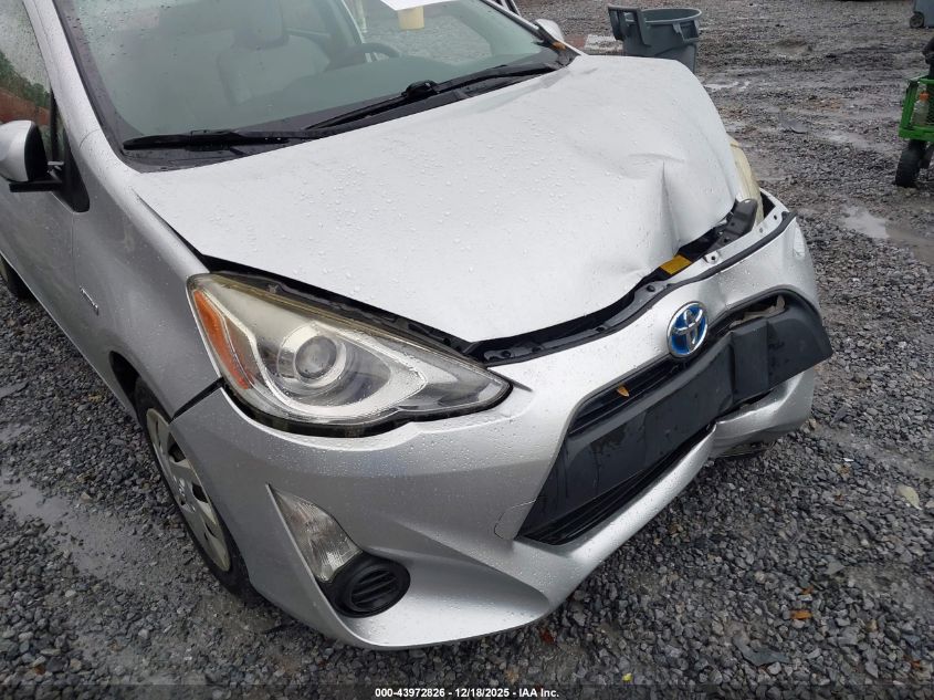 2015 Toyota Prius C One VIN: JTDKDTB37F1095794 Lot: 43972826