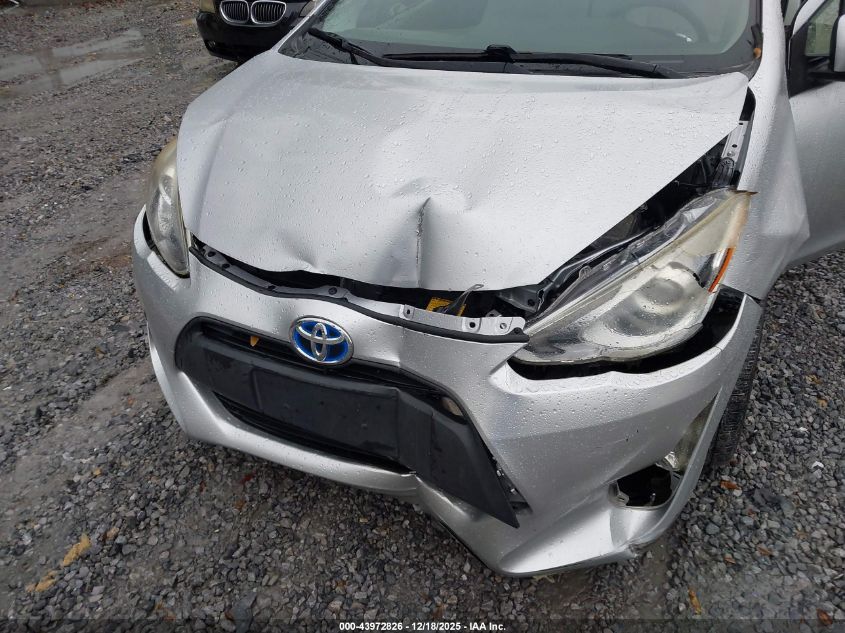 2015 Toyota Prius C One VIN: JTDKDTB37F1095794 Lot: 43972826