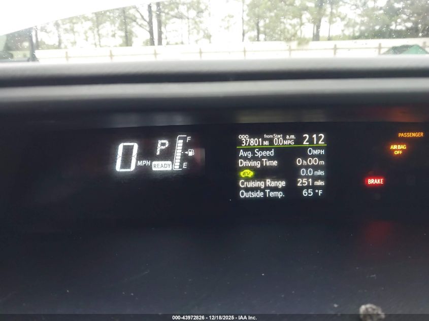 2015 Toyota Prius C One VIN: JTDKDTB37F1095794 Lot: 43972826