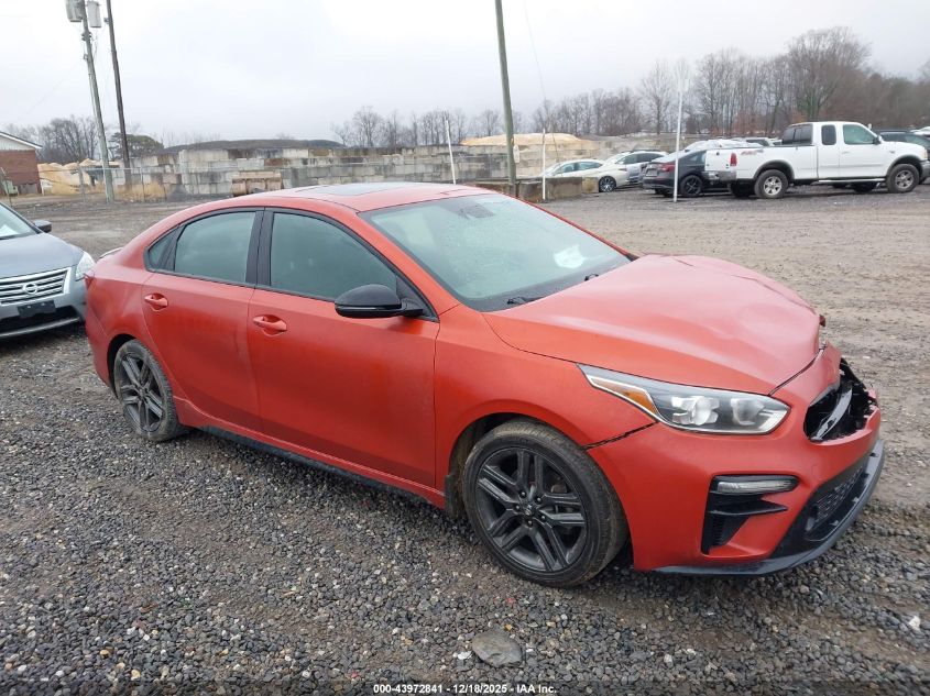 2021 Kia Forte Gt-Line VIN: 3KPF34AD6ME286976 Lot: 43972841