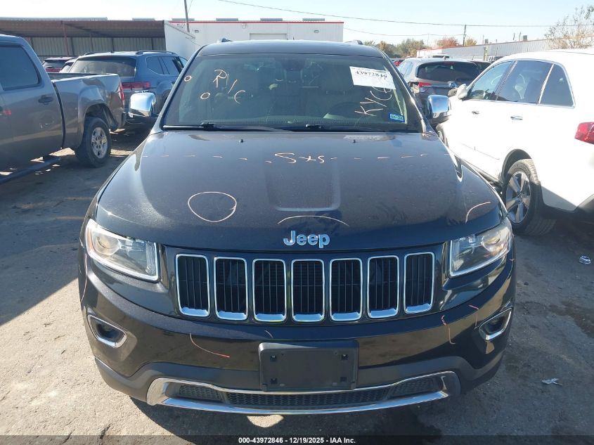 2016 Jeep Grand Cherokee Limited VIN: 1C4RJEBG1GC418605 Lot: 43972846