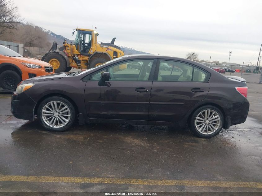 2012 Subaru Impreza 2.0I Premium VIN: JF1GJAD6XCH010501 Lot: 43972850