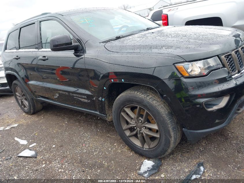 2016 Jeep Grand Cherokee 75Th Anniversary VIN: 1C4RJFAG0GC427089 Lot: 43972865