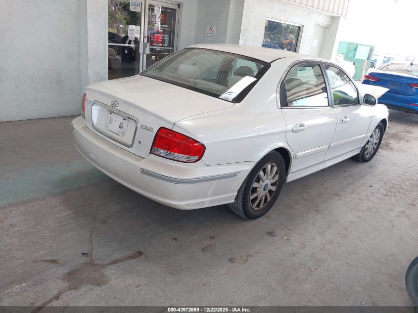 2004 Hyundai Sonata Gls/Lx VIN: KMHWF35H84A034093 Lot: 43972869