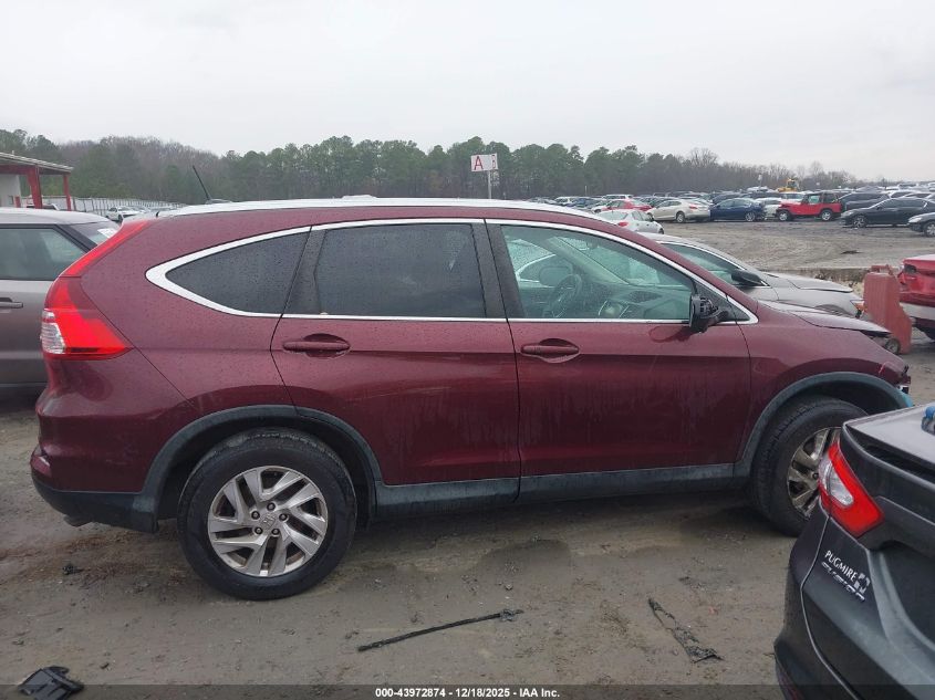 2015 Honda Cr-V Ex-L VIN: 2HKRM4H71FH681575 Lot: 43972874