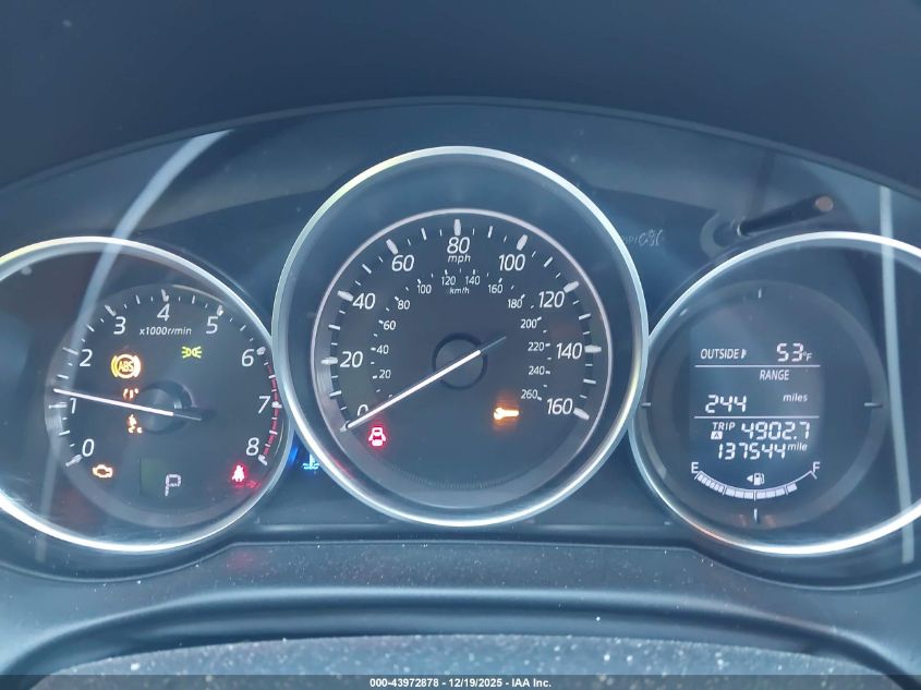 2016 Mazda Cx-5 Touring VIN: JM3KE4CY9G0887280 Lot: 43972878