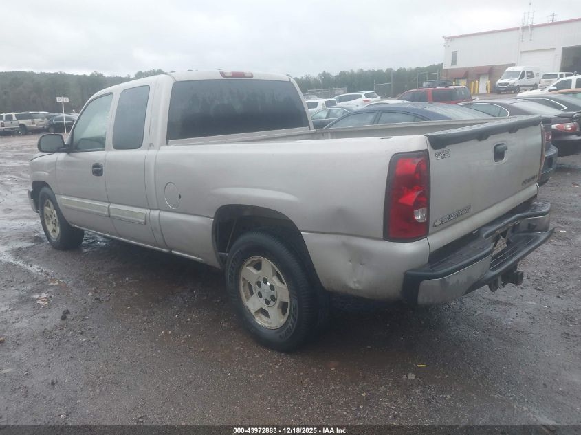2005 Chevrolet Silverado 1500 Ls VIN: 1GCEC19Z75Z349020 Lot: 43972883