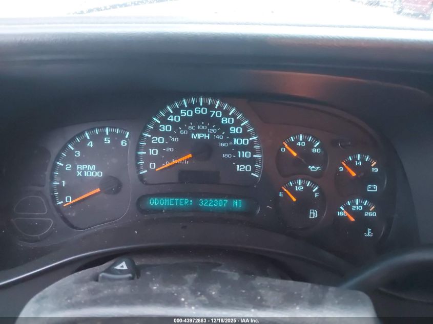 2005 Chevrolet Silverado 1500 Ls VIN: 1GCEC19Z75Z349020 Lot: 43972883