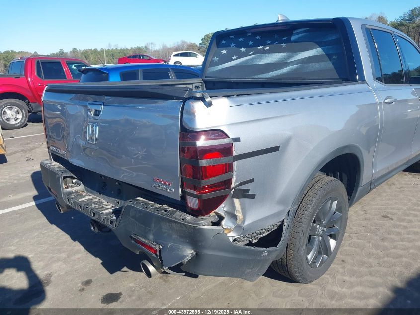 2021 Honda Ridgeline Awd Sport VIN: 5FPYK3F13MB006467 Lot: 43972895