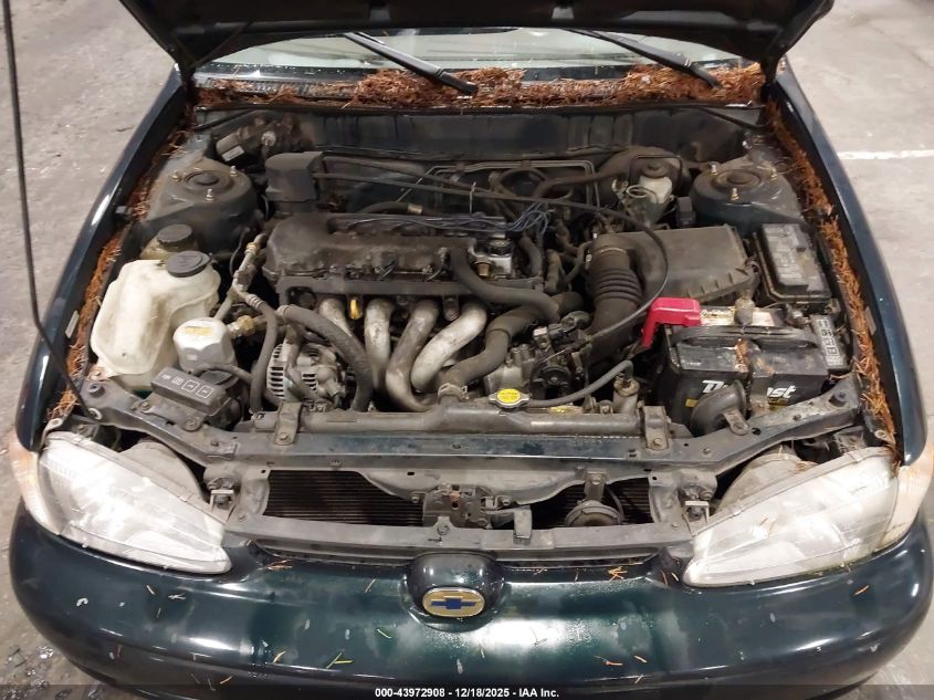 1998 Chevrolet Prizm VIN: 1Y1SK528XWZ404720 Lot: 43972908