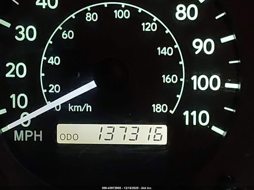 1998 Chevrolet Prizm VIN: 1Y1SK528XWZ404720 Lot: 43972908