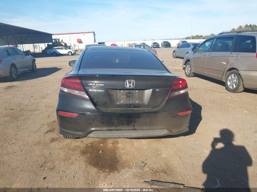 2014 Honda Civic Lx VIN: 2HGFG3A58EH524311 Lot: 43972909