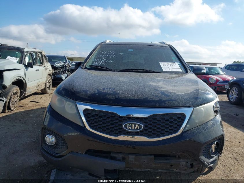 2011 Kia Sorento Lx V6 VIN: 5XYKT4A28BG153309 Lot: 43972917