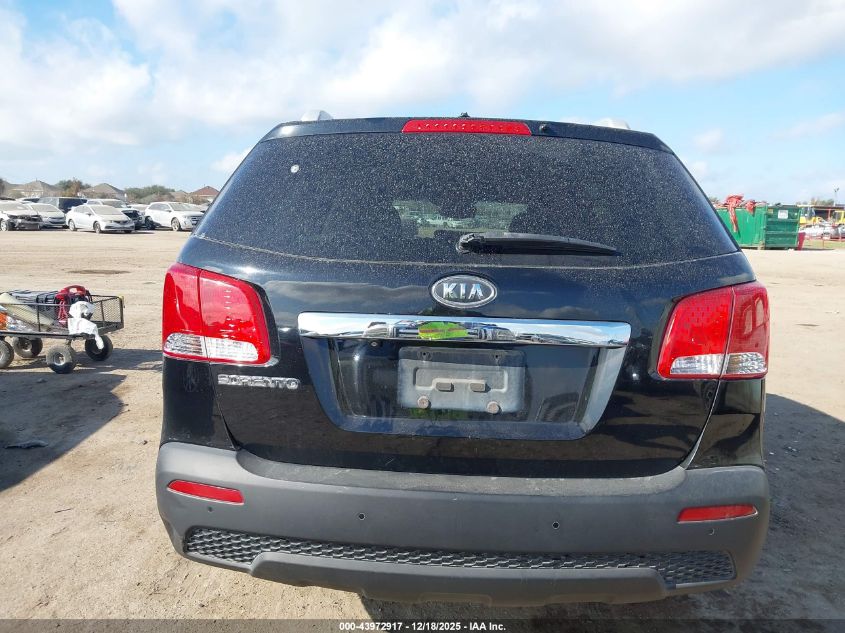 2011 Kia Sorento Lx V6 VIN: 5XYKT4A28BG153309 Lot: 43972917