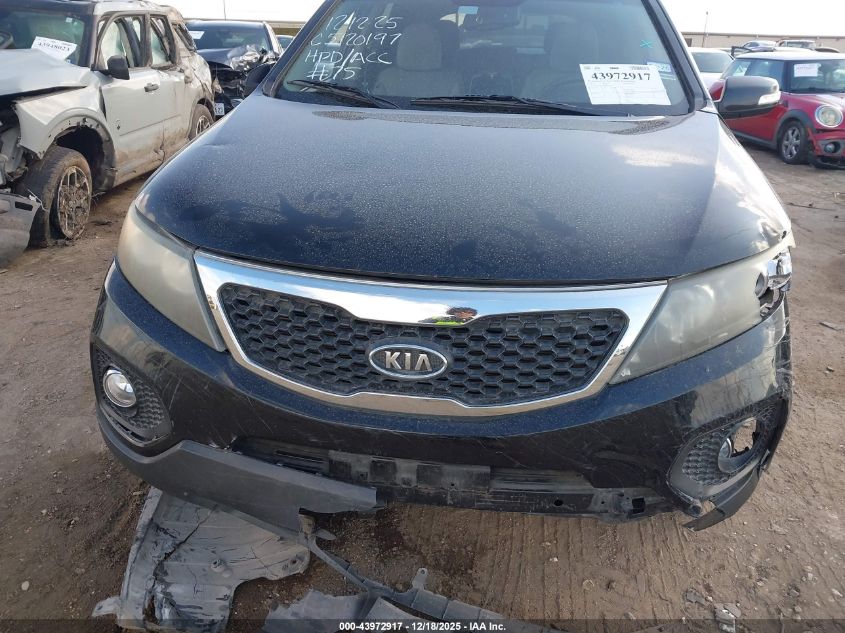 2011 Kia Sorento Lx V6 VIN: 5XYKT4A28BG153309 Lot: 43972917