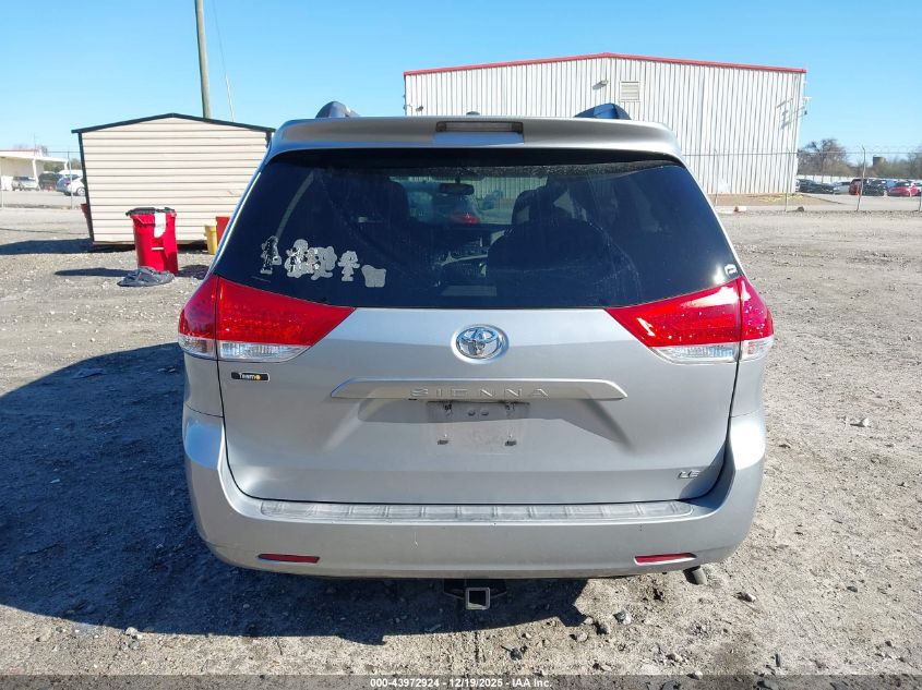 2011 Toyota Sienna Le V6 VIN: 5TDKK3DC5BS150470 Lot: 43972924