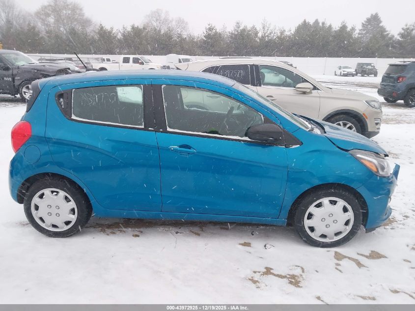 2020 Chevrolet Spark Fwd Ls Automatic VIN: KL8CB6SA2LC417504 Lot: 43972925