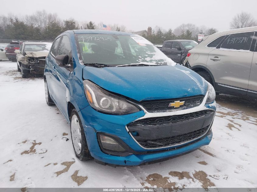 2020 Chevrolet Spark Fwd Ls Automatic VIN: KL8CB6SA2LC417504 Lot: 43972925