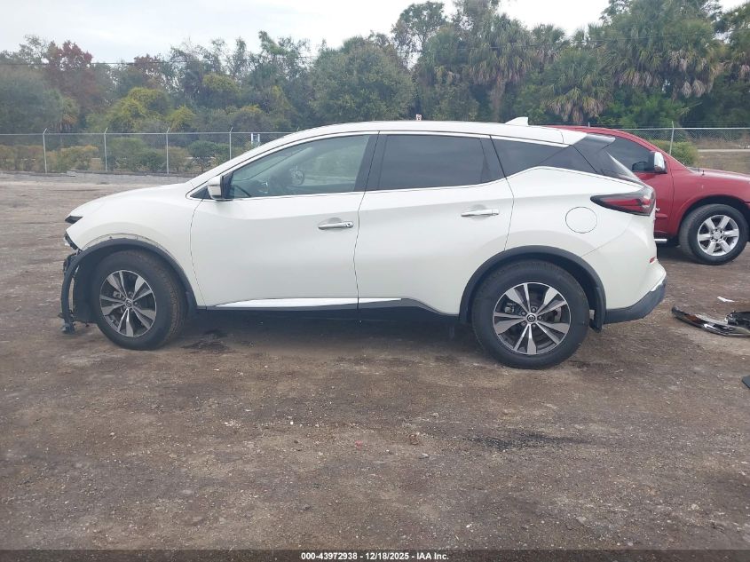 2020 Nissan Murano S Fwd VIN: 5N1AZ2AJ9LN156733 Lot: 43972938