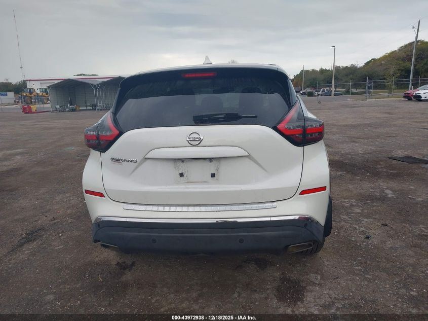 2020 Nissan Murano S Fwd VIN: 5N1AZ2AJ9LN156733 Lot: 43972938