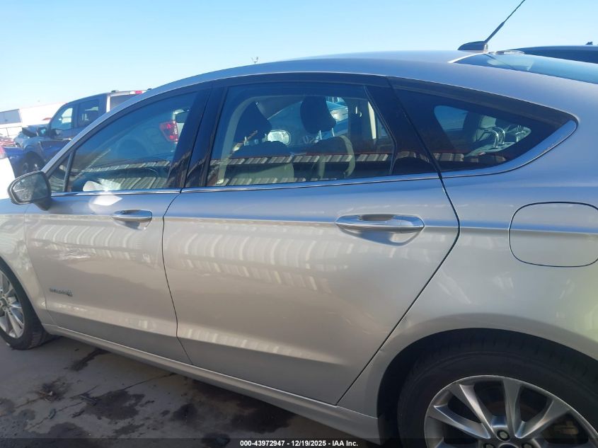 2017 Ford Fusion Hybrid Se VIN: 3FA6P0LU7HR387104 Lot: 43972947
