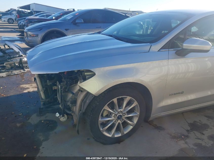2017 Ford Fusion Hybrid Se VIN: 3FA6P0LU7HR387104 Lot: 43972947