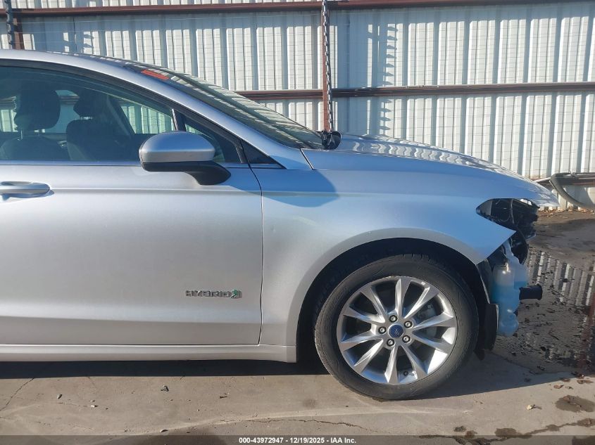 2017 Ford Fusion Hybrid Se VIN: 3FA6P0LU7HR387104 Lot: 43972947