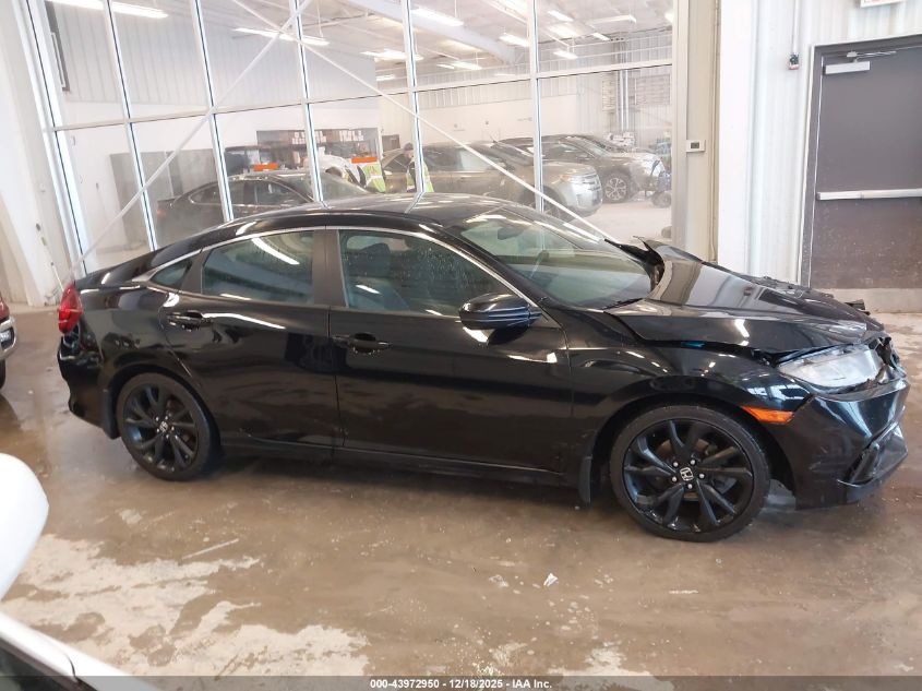 2020 Honda Civic Sport VIN: 19XFC2E82LE029197 Lot: 43972950