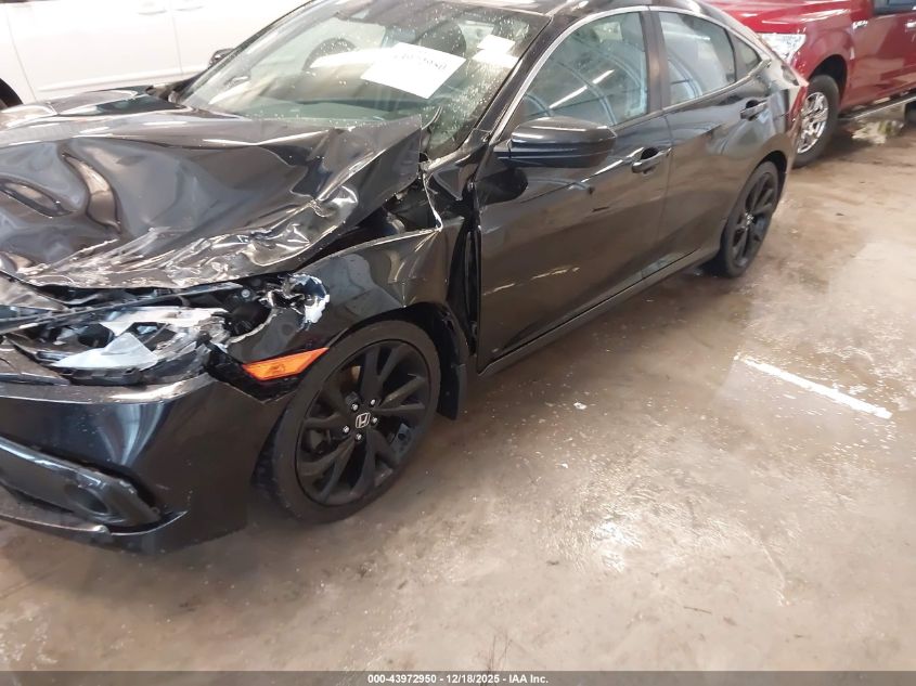2020 Honda Civic Sport VIN: 19XFC2E82LE029197 Lot: 43972950